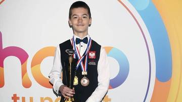 Michał Szubarczyk godnie pożegnał się z turniejem. 14-letni zawodnik odpadł w półfinale