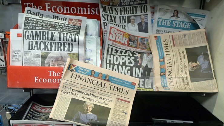 Brytyjskie media krytykują premier May i spekulują o jej przyszłości