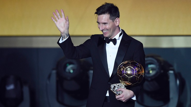 Messi po raz piąty najlepszym piłkarzem świata