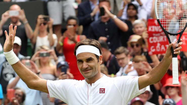 Wimbledon: Gładkie zwycięstwo Federera w drugiej rundzie
