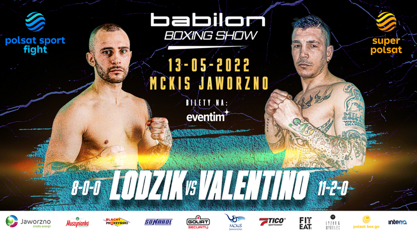 Babilon Boxing Show w Jaworznie: Jan Lodzik kontra Domenico Valentino. "To absolutny hit"