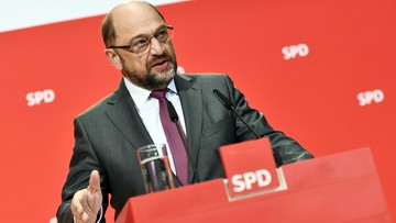 Martin Schulz wyklucza koalicję rządową z CDU/CSU