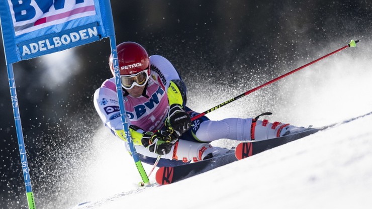 Alpejski PŚ: Kranjec wygrał slalom gigant w Adelboden