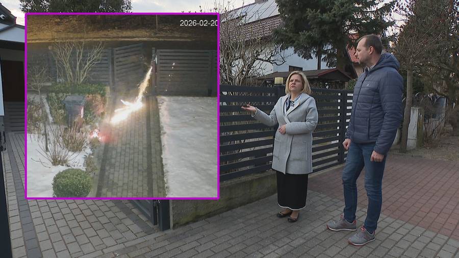 Nocny terror przed domem! Petardy, kamienie i strach o życie