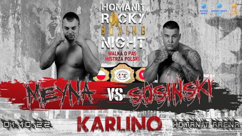 Rocky Boxing Night: Kacper Meyna pewny swego przed walką z Jakubem Sosińskim