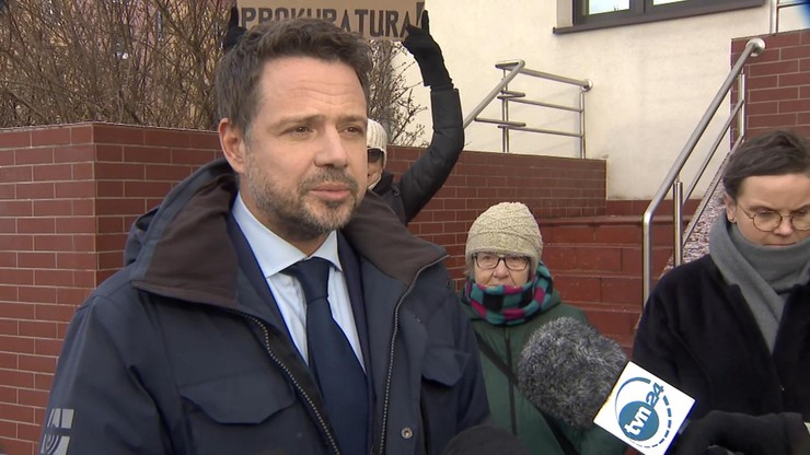 Rafał Trzaskowski przesłuchany w Prokuraturze Regionalnej w Szczecinie