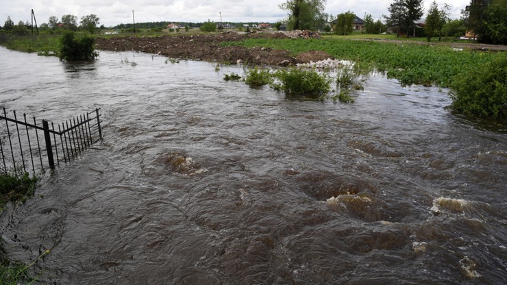 120 budynków zalanych w gminie Wadowice Górne na Podkarpaciu. "Od stu lat nie było tu takiej wody"