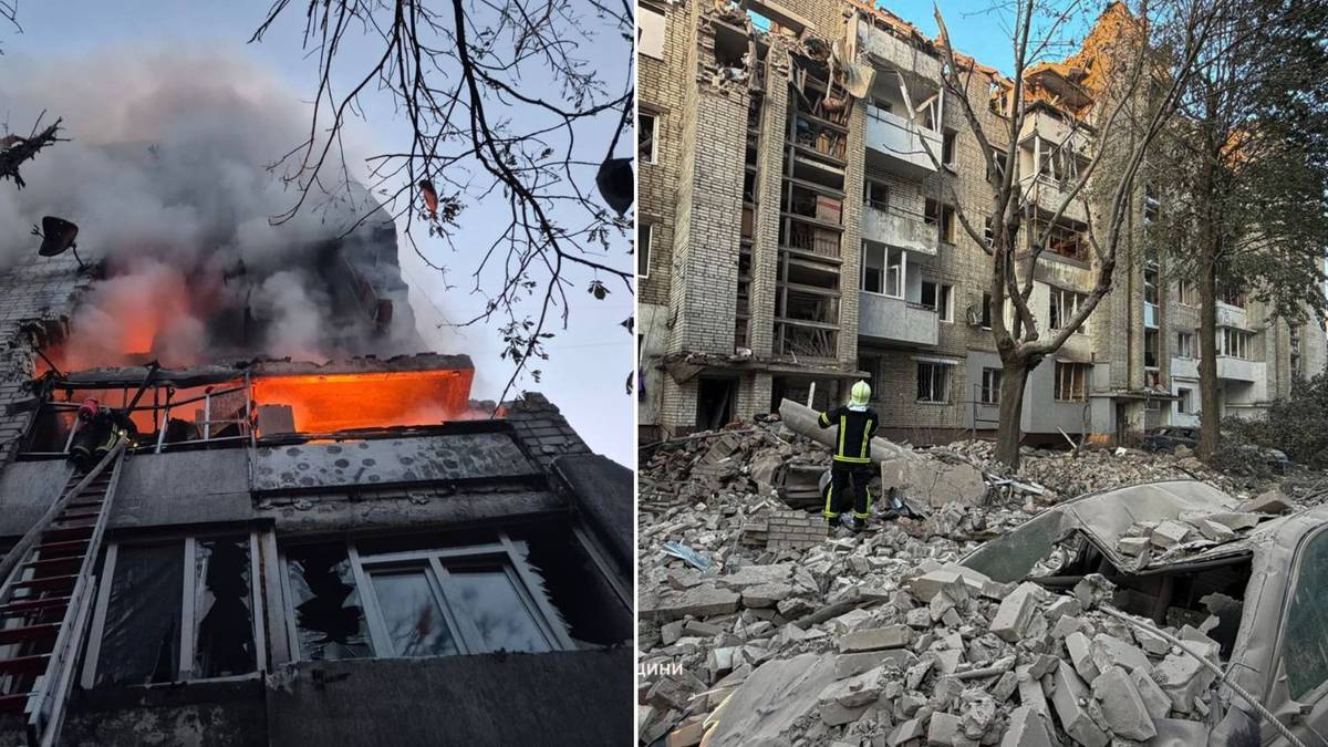 Russia kills at least 7 in mass strike on Ukraine, including two girls aged 5 and 12