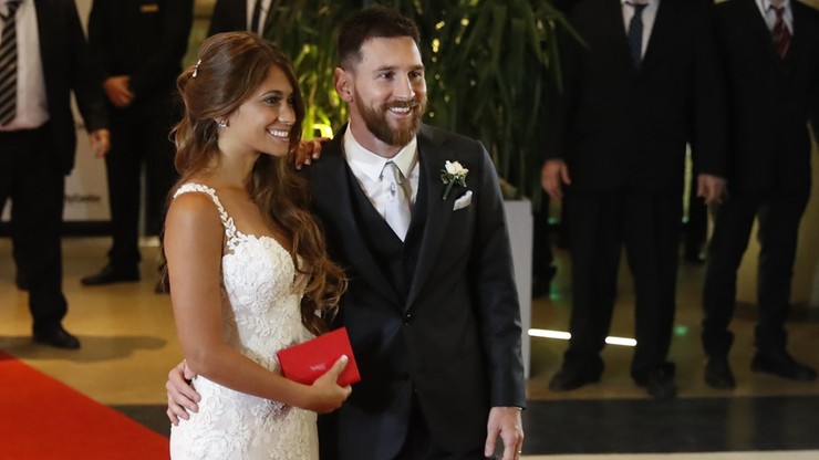 Messi i Roccuzzo wzięli ślub w Rosario