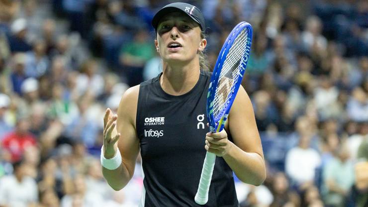 Iga Świątek i Casper Ruud