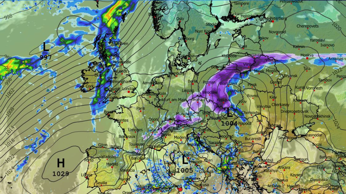 Prognoza pogody: Śnieg i niskie temperatury obejmą znaczną część kraju