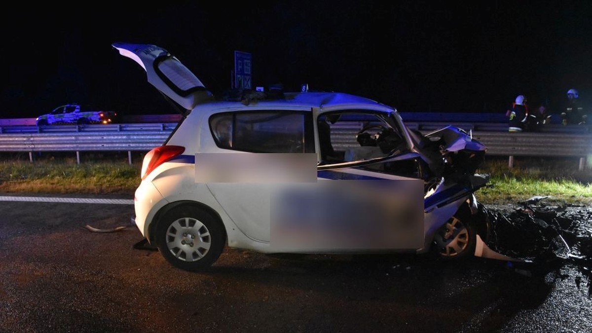 Podkarpackie. Tragiczny wypadek na autostradzie A4. 86-latek jechał pod prąd