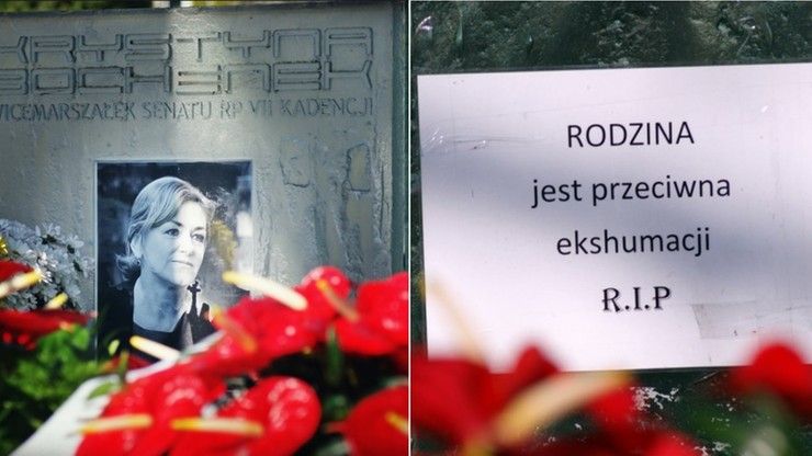Katastrofa smoleńska: ekshumowano ciało Krystyny Bochenek. Rodzina była temu przeciwna