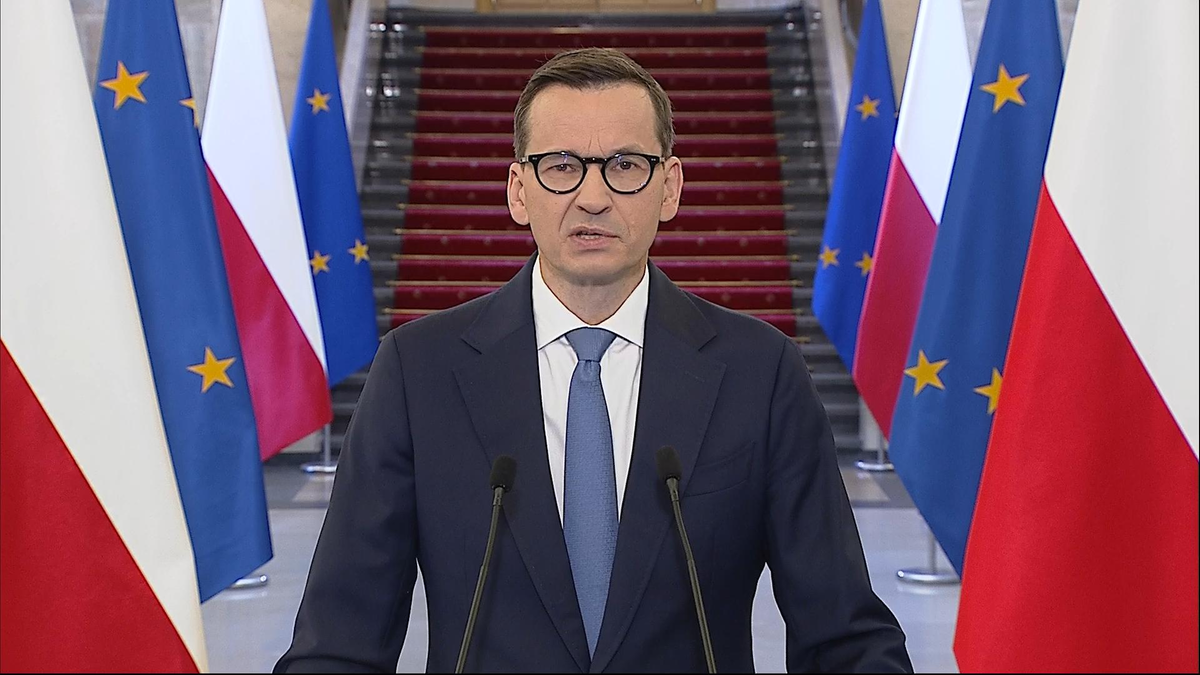 Premier Mateusz Morawiecki: Trwa atak na Europę, granice nie są bezpieczne