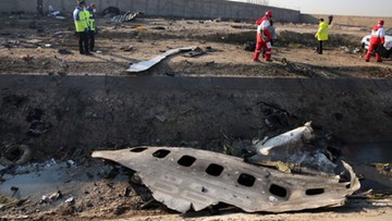 Płonął w powietrzu. Nowe informacje ws. katastrofy ukraińskiego samolotu