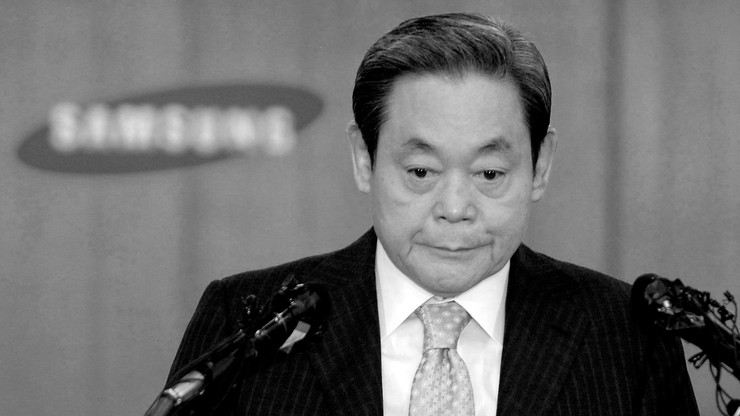 Korea Południowa: zmarł prezes Samsunga Lee Kun-hee. "Jego dziedzictwo będzie wieczne"