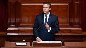 Francja: w wystąpieniu w Kongresie Macron zwrócił się do narodu