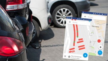 Znajdź wolne miejsce parkingowe w centrum miasta. Warszawa testuje nowy system
