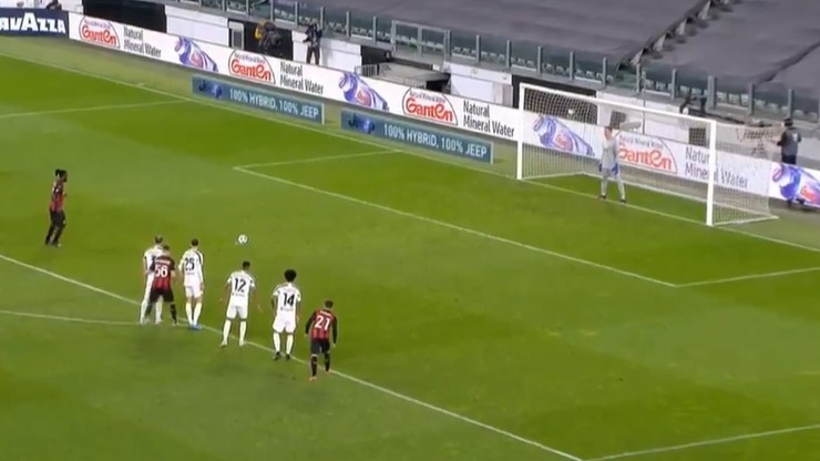 Serie A: Wojciech Szczęsny obronił rzut karny w meczu Juventus - Milan (WIDEO)