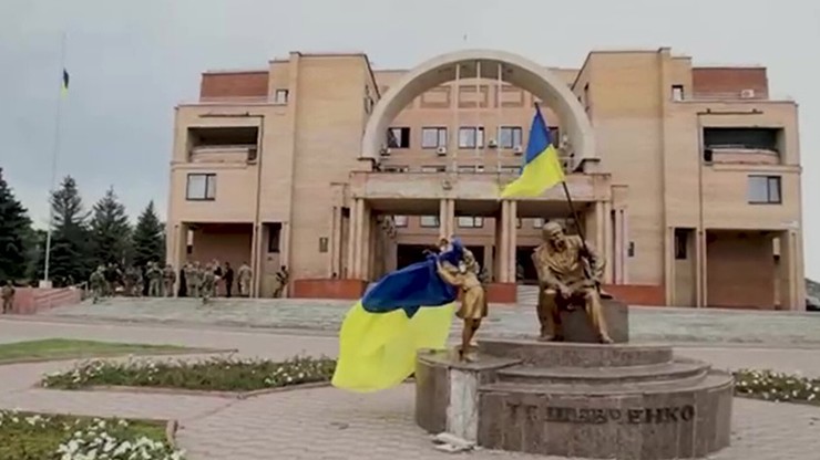 Wojna w Ukrainie. "Zajęcie Bałaklii zajęło nam około 17 minut"