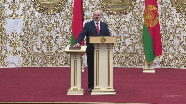 Odbyła się inauguracja prezydenta Białorusi. "To dzień zwycięstwa"