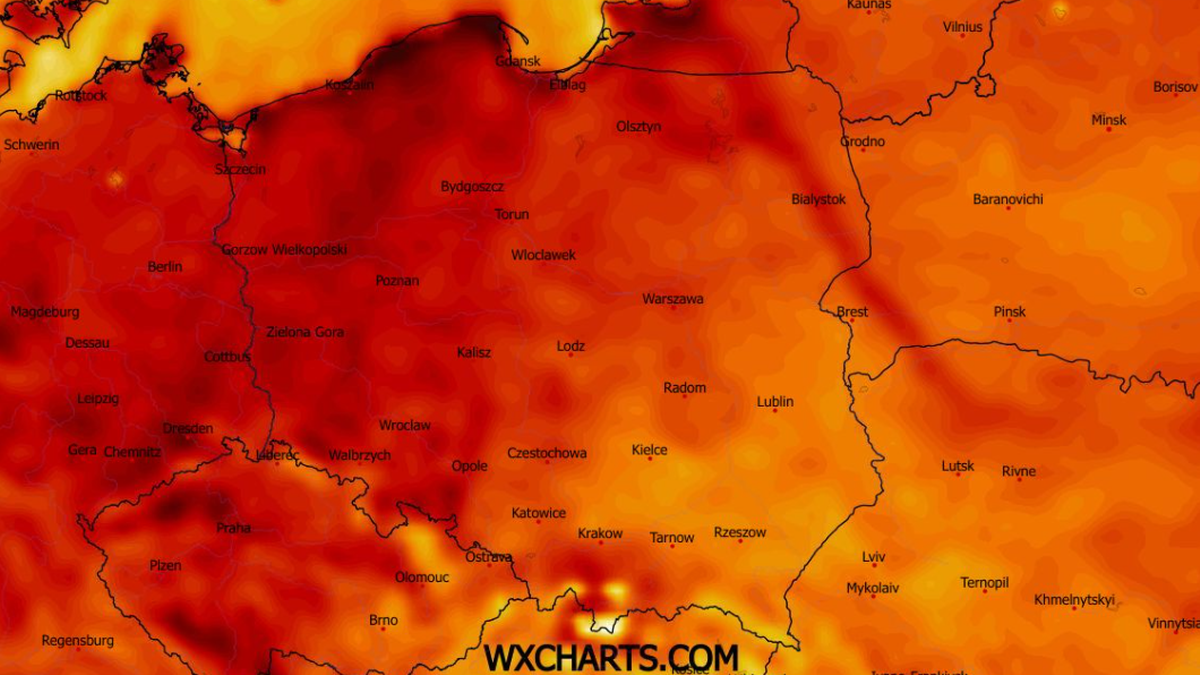 Niedziela Wielkanocna będzie dość ciepła w większości Polski. Lokalnie będzie do około 18 st. C