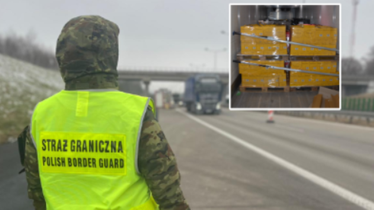 Przewoził alkohol wart niemal milion złotych. Brawurowa akcja Straży Granicznej