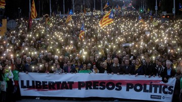 Katalończycy protestują przeciw zatrzymaniu Puigdemonta w Niemczech. Doszło do starć z policją