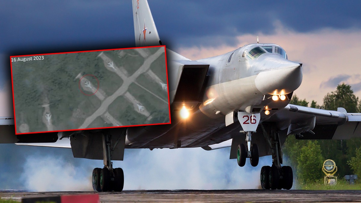 Bombowiec Tu-22M3 zniszczony. Ukraiński wywiad: Zaatakowano lotnisko na terytorium Rosji