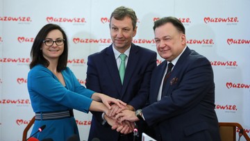 Koalicja Obywatelska i PSL podpisały umowy koalicyjne na Mazowszu i Wielkopolsce