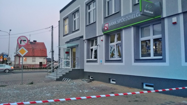 Nocny wybuch w Grębocicach. Wysadzony bankomat