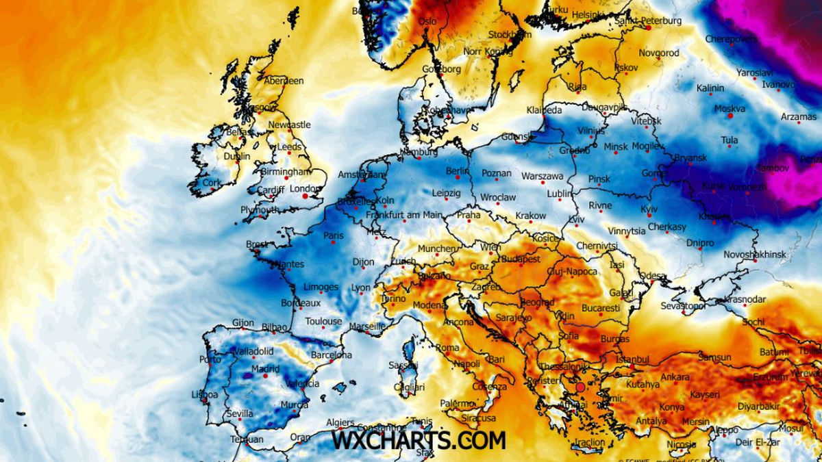 Pierwszego dnia świąt ujemna anomalia temperatur w Polsce może się pogłębić