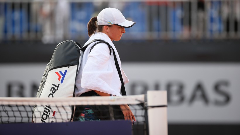 Iga Świątek po odpadnięciu z WTA w Warszawie: Nie wiem, czy w przyszłym roku też tu zagram