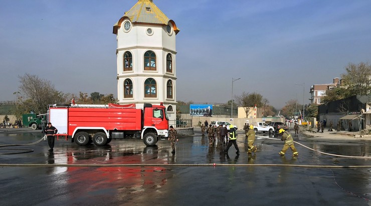 Zabici i ranni w ataku zamachowca samobójcy w Kabulu.