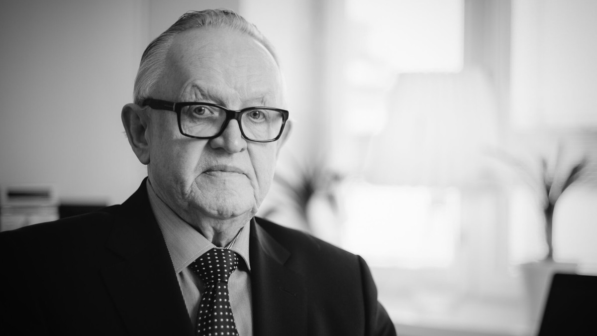 Nie żyje Martti Ahtisaari. Laureat Pokojowej Nagrody Nobla miał 86 lat