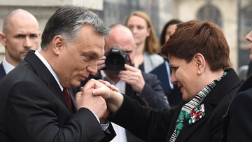 Premier Szydło z wizytą na Węgrzech. Trwają rozmowy z Victorem Orbanem