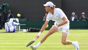 Wimbledon: Sinner wygrał w czterech setach