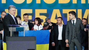Zełenski nazwał separatystów z Donbasu "powstańcami". Poroszenko oburzony