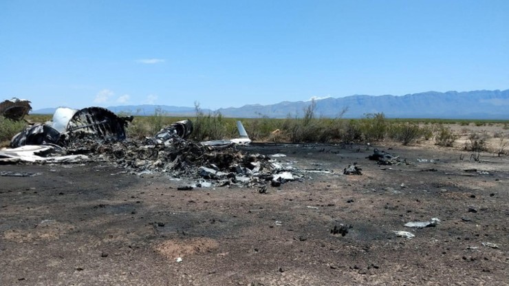 Odnaleziono wrak samolotu, który leciał z Las Vegas do Meksyku. Wszyscy na pokładzie zginęli