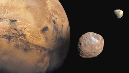 18.08.2021 05:56 Organizmy z Marsa poleciały na Fobosa. Japonia już tam wysyła łazika