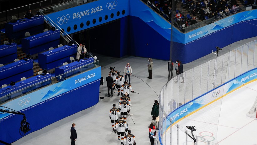 Pekin 2022: Reprezentacja Niemiec odpadła z turnieju w hokeju na lodzie