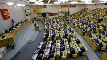 Aplauz rosyjskiej Dumy w reakcji na zwycięstwo Trumpa
