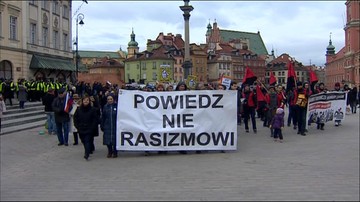 "Powiedz nie rasizmowi". Antyrasistowski marsz w Warszawie