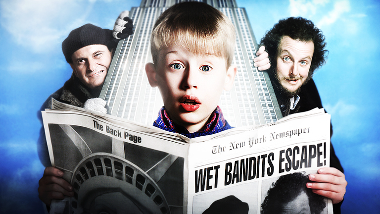 Kevin sam w Nowym Jorku