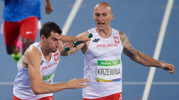 Rio 2016: Polska sztafeta mężczyzn 4x400 metrów w finale