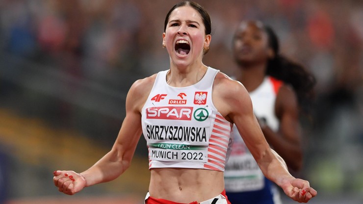 Pia Skrzyszowska - złoto ME 2022 (bieg przez płotki), srebro ME (sztafeta 4x100m)