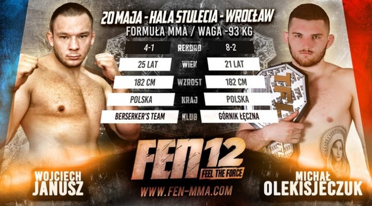 FEN 12: Kulkinio vs The Hammer na gali we Wroclawiu