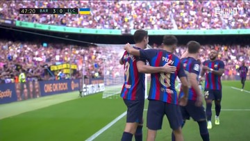 Drugi gol Roberta Lewandowskiego w meczu FC Barcelona - Elche CF