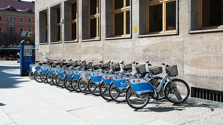 Ponad milion rowerów wypożyczonych we Wrocławiu. W rok