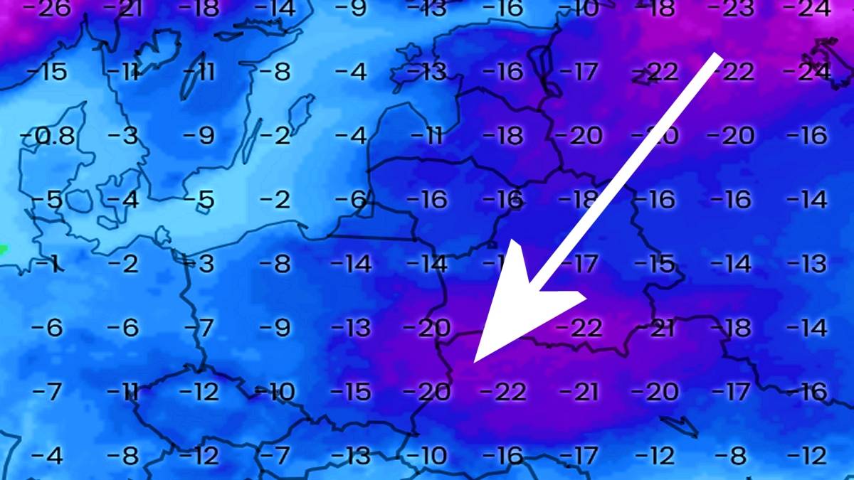 Zbliża się apogeum mrozu. Fot. imweather.com